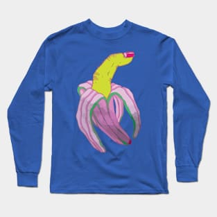 Finger banana Long Sleeve T-Shirt